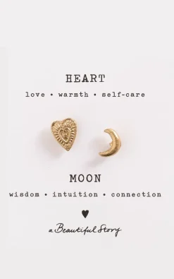 A Beautiful Story - Goud Broche