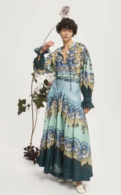 Alemais - Blauw Blouse