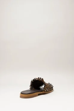Allan K - Donkerbruin Slipper