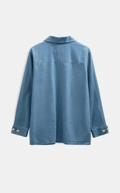 Anerkjendt - Lichtblauw Overshirt
