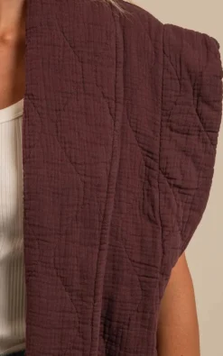 Aokyanos - Bordeaux Vest mouwloos