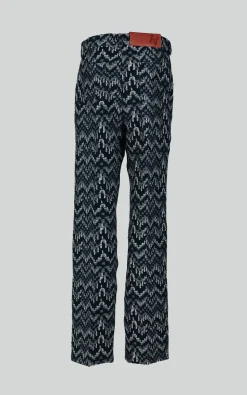 Avdw - Blauw/beige Broek