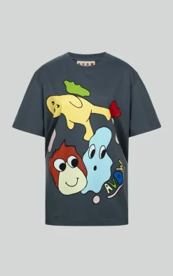 Avdw - Donkergrijs T-shirt/top
