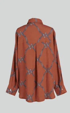 Avdw - Roestbruin Blouse
