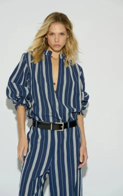 Bad Habits - Blauw Blouse