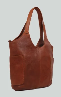 Bear Design - Cognac Schoudertas