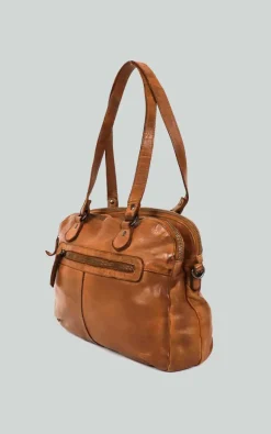 Bear Design - Cognac Schoudertas