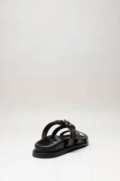Bibi Lou - Donkerbruin Slipper