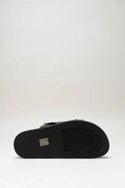 Bibi Lou - Donkerbruin Slipper