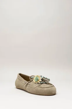 Bibi Lou - Kaki Bootschoen