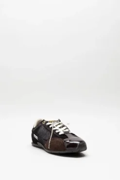 Bronx - Donkerbruin Sneaker