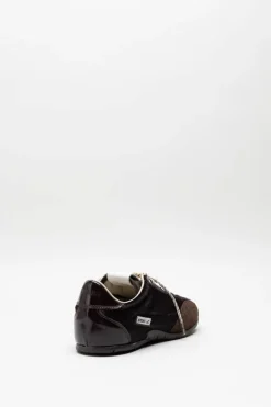 Bronx - Donkerbruin Sneaker