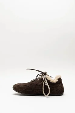 Bronx - Donkerbruin Sneaker