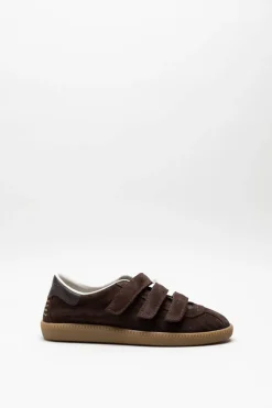 Bronx - Donkerbruin Sneaker