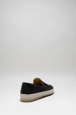 Brunos - Donkergrijs Mocassin