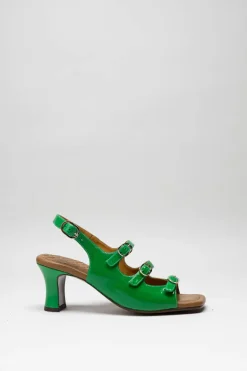 Chie Mihara - Groen Sandaal hak