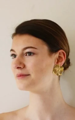 Christine Bekaert - Goud Oorbellen