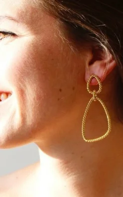 Christine Bekaert - Goud Oorbellen