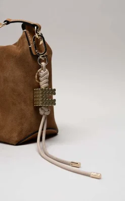 Clio Goldbrenner - Taupe Bagcharm