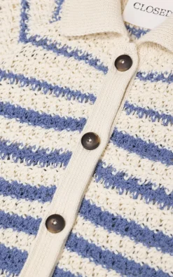 Closed - Lichtblauw Cardigan