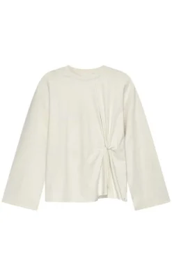 Club L Avenir - Ecru T-shirt/top
