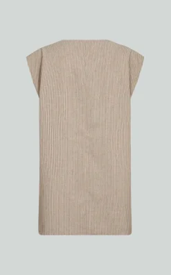 Co-couture - Beige Vest mouwloos