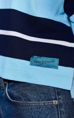 Coco Y Maria - Blauw T-shirt/top