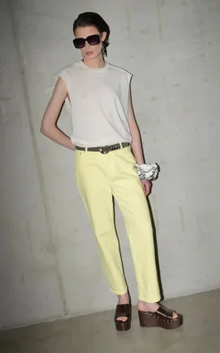 Collectors Club - Geel Jeansbroek