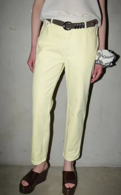 Collectors Club - Geel Jeansbroek