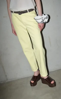 Collectors Club - Geel Jeansbroek