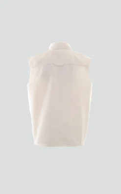 Collectors Club - Wit Vest mouwloos