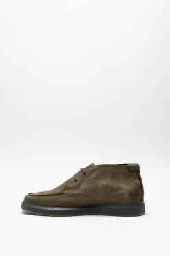 Cycleur De Luxe - Kaki Veterschoen hoog