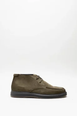 Cycleur De Luxe - Kaki Veterschoen hoog