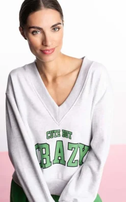 Dame Blanche - Grijs Sweater