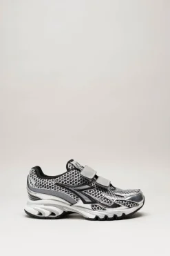 Diadora Heritage - Zilver Velcroschoen
