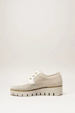 Dl Sport - Beige Veterschoen