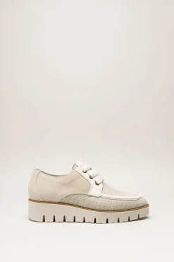 Dl Sport - Beige Veterschoen