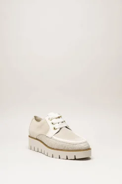 Dl Sport - Beige Veterschoen