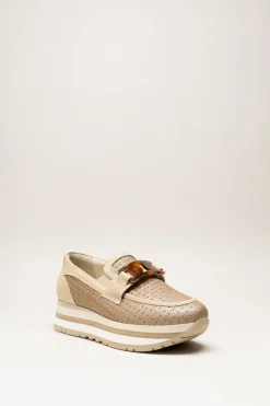 Dl Sport - Donkerbeige Sneaker