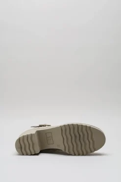 Dl Sport - Lichtbeige Enkellaars hak