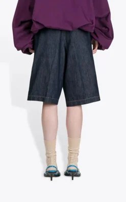 Dries Van Noten - Blauw Bermuda