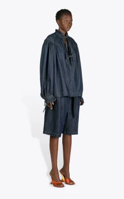 Dries Van Noten - Blauw Blouse