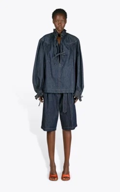 Dries Van Noten - Blauw Blouse