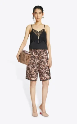 Dries Van Noten - Donkerbruin Bermuda