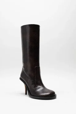 Dries Van Noten - Donkerbruin Laars