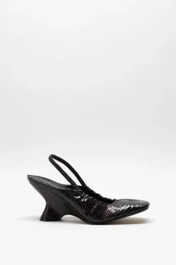Dries Van Noten - Donkerbruin Pump