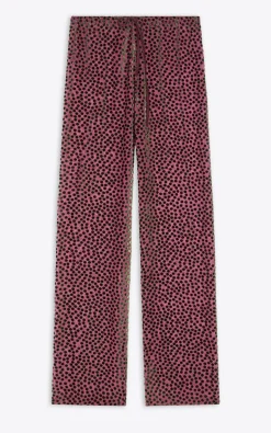 Dries Van Noten - Donkerroze Broek