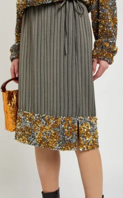 Dries Van Noten - Grijs Rok