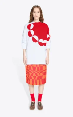 Dries Van Noten - Oranje Rok