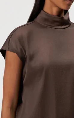 Drykorn - Donkerbruin Blouse